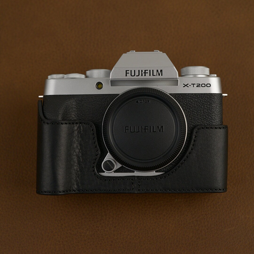 Fujifilm fuji XT4 XT-4 Media caja hecha a mano Inserto de cuero de