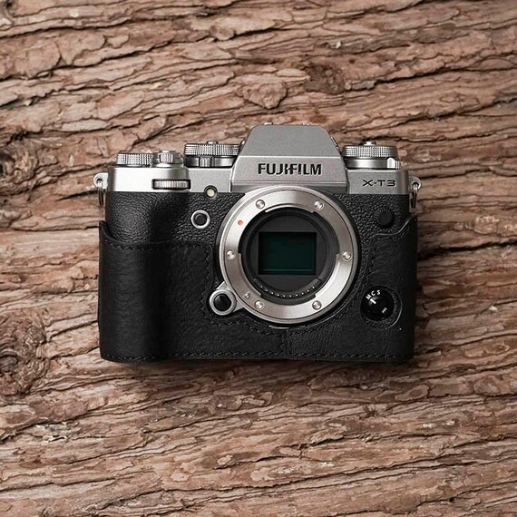 Cámara De Cuero Genuino Lim/'s Correa Para La Muñeca Para Leica SONY Nikon Fujifilm Negro