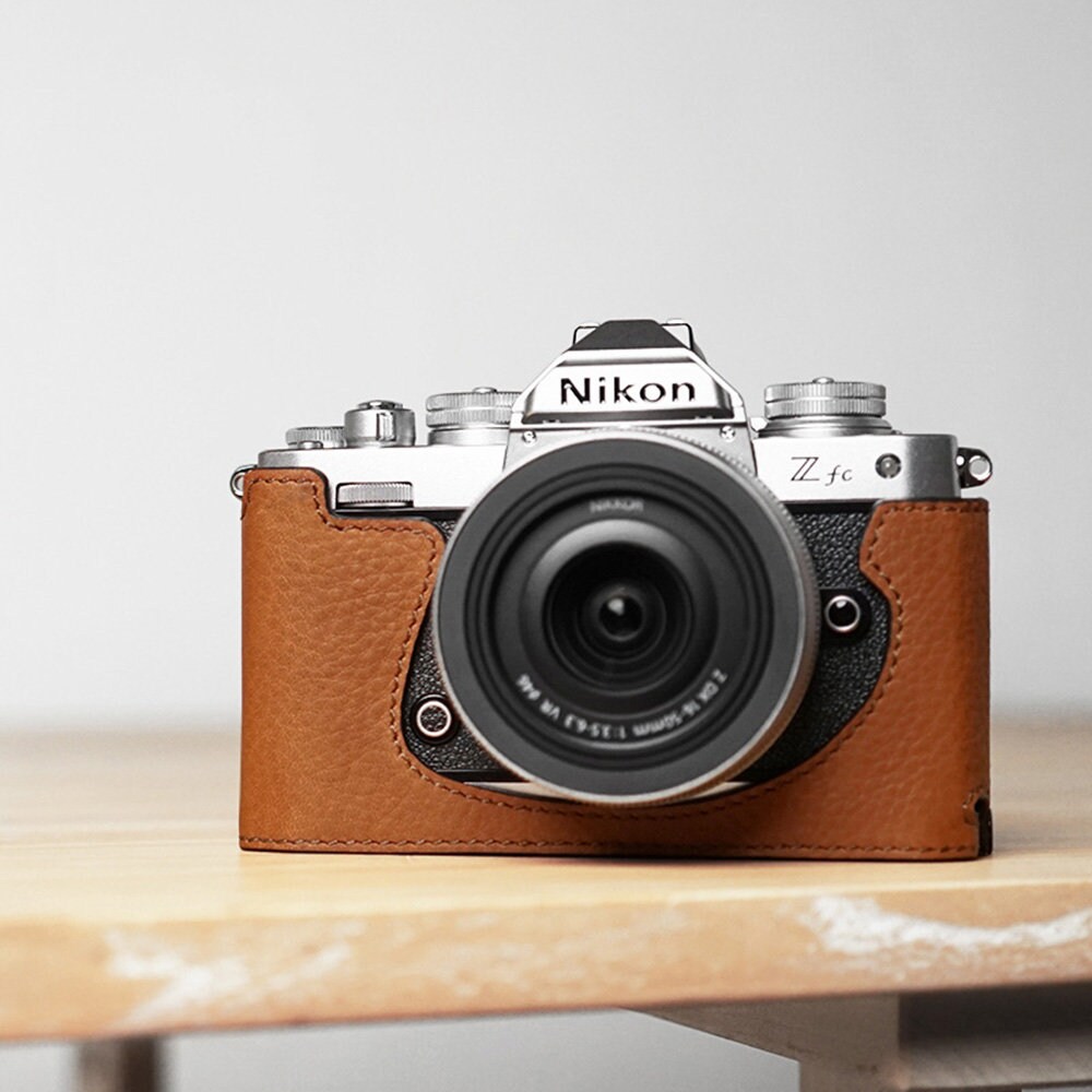 MS Edition Nikon ZFC zfc Handmade Genuine Leather hand crafted hand