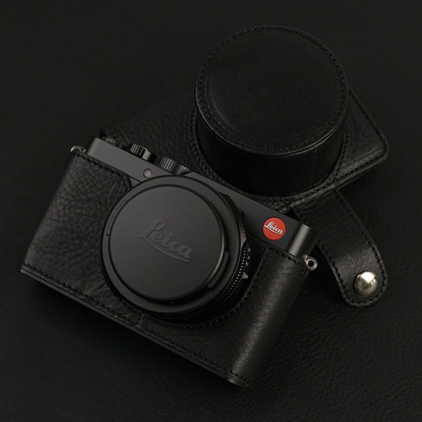 LEICA D-LUX7 Typ109 109 DLUX D-LUX Handmade Hand stitch Full Half Case leather insert Camera bag Removable Cover HandGrip Holster sleeve