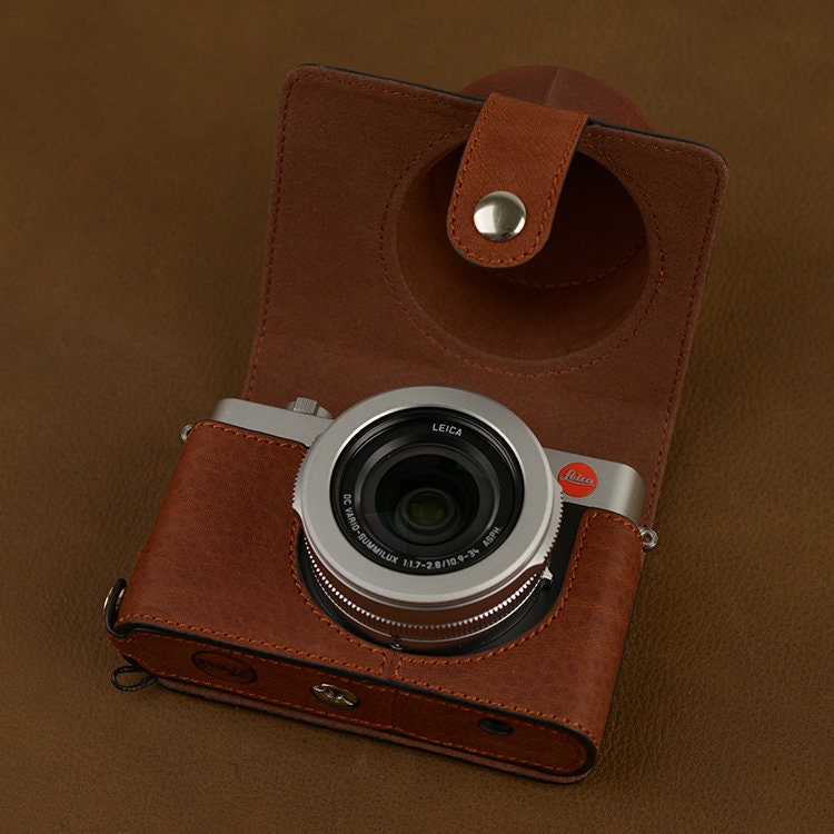 LEICA DLUX Typ109 109 DLUX7 Handmade Full Half Case Genuine Italian