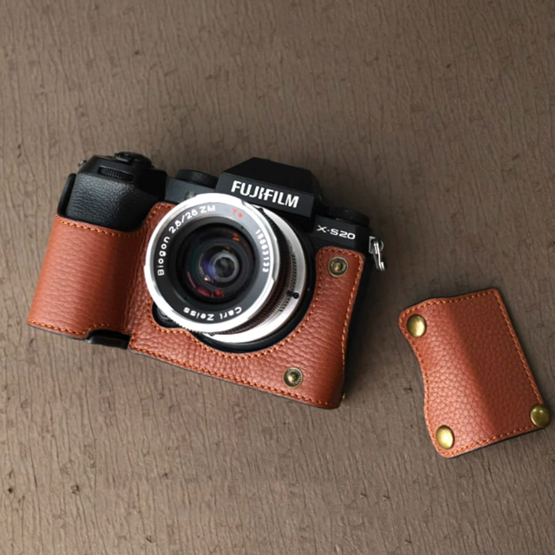 Handmade Fujifilm XT5 XT-5 Wood Hand Extension Grip Camera Protection Case  Tripod Mount Aluminum Bottom Base Quick Release Plate 