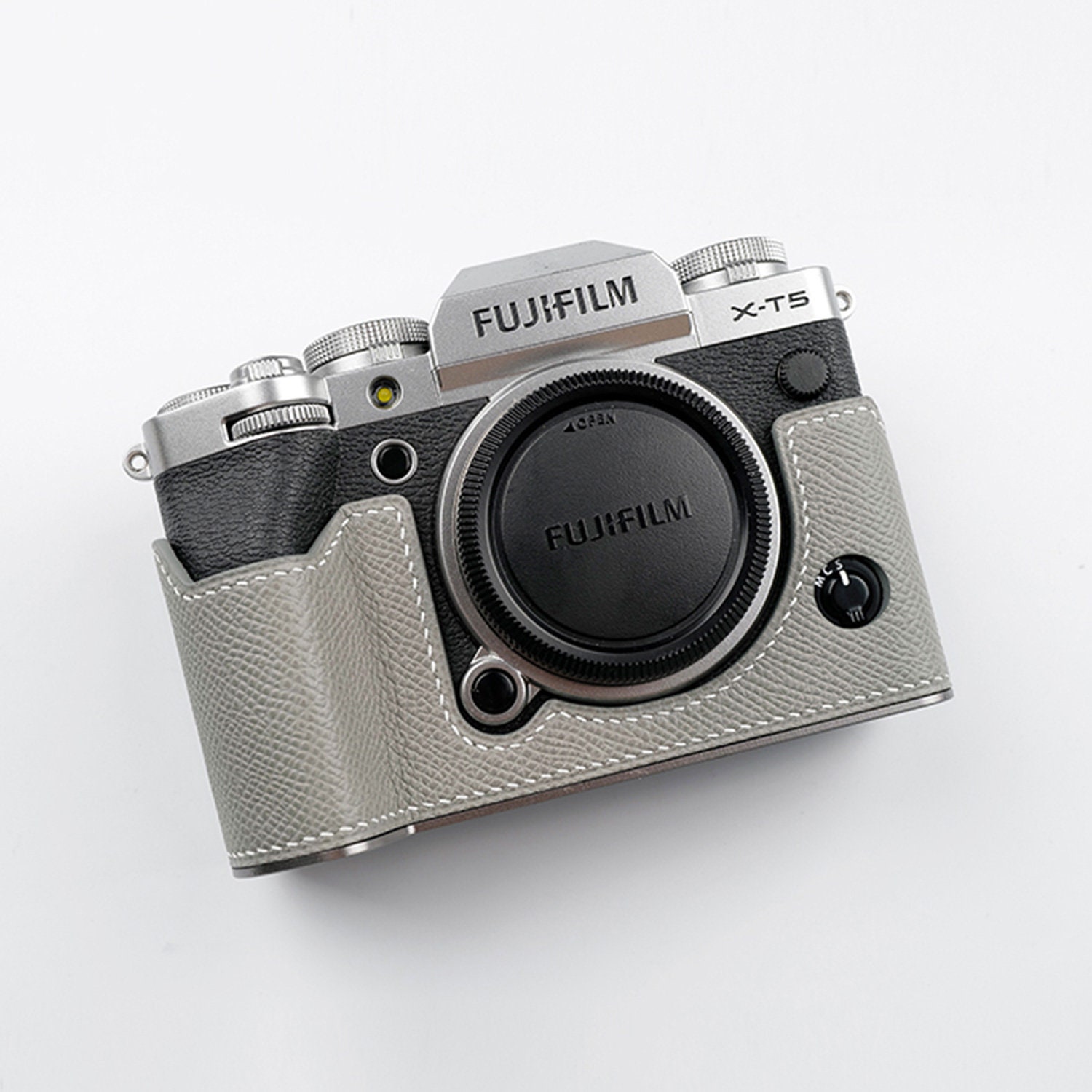 Premium Edition Fujifilm Fuji XT5 Handmade Half Case Cowhide -