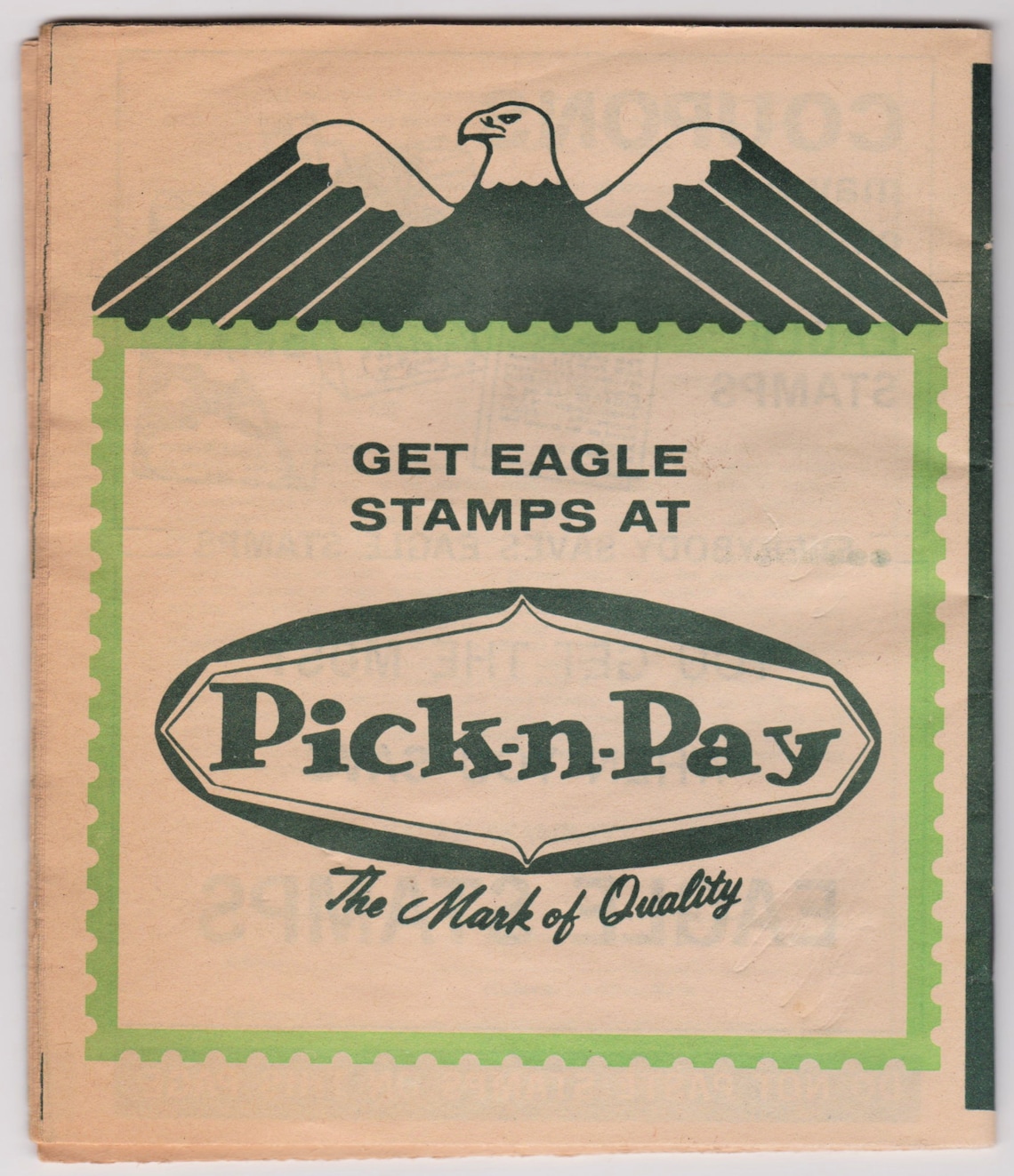 Antique May Company Eagle Stamp Savings Book Cleveland Ohio Etsy