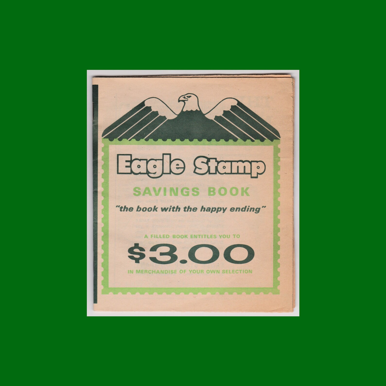 Antique May Company Eagle Stamp Savings Book Cleveland Ohio Etsy