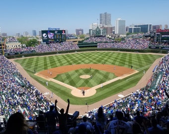 Chicago Cubs Wrigley Field PRINT: Travel Photography