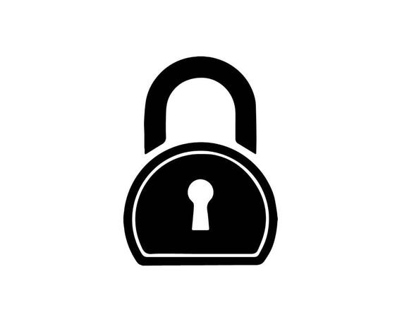 Lock Security Padlock Symbol Icon Protection Web Safety ...