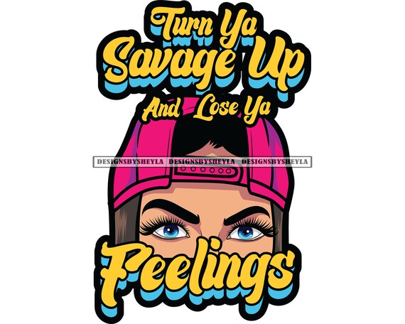 Femme Demi Visage Hustle Citation Motivational Gangster Argent Etsy France