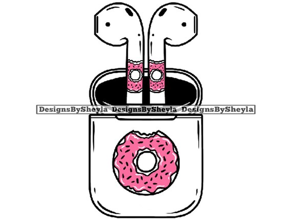 Airpods Modern Audio Call Communication Headphones Ears Device Etsy