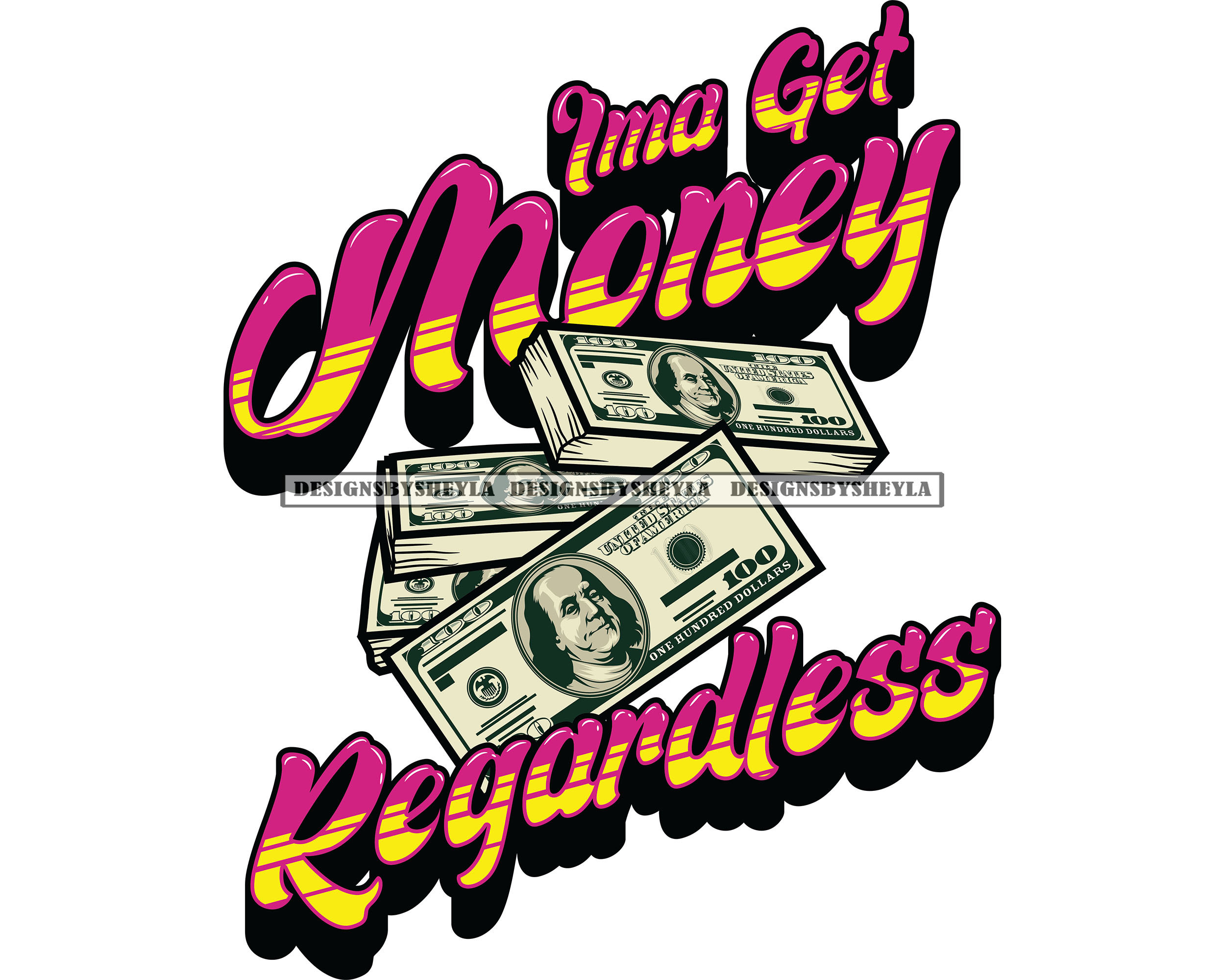 Checkers Purse Bag Full Of Paper Money Hustler Symbol Money Maker Currency  SVG JPG PNG Designs Vector Clipart Cricut Silhouette Cut Cutting