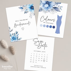 Bridesmaid Proposal Cards Template, will you be my bridesmaid, bridesmaid info card, bridesmaid info, bridesmaid proposal template, BRI2