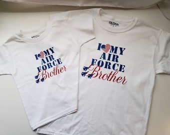 I Love My Air Force Brother SVG