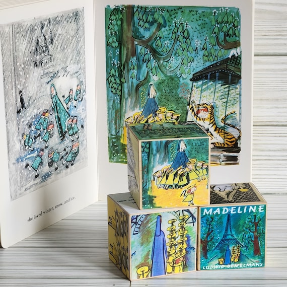 Madeline Wood Block Set - Etsy