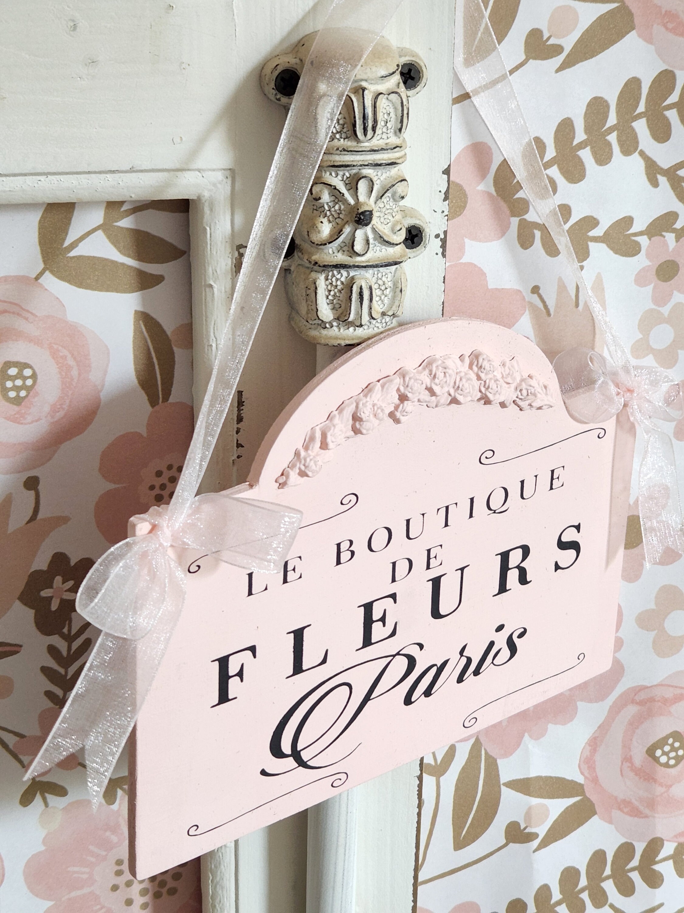 Pink Paris Decor Parisian Decor Wall Hanging Paris Etsy