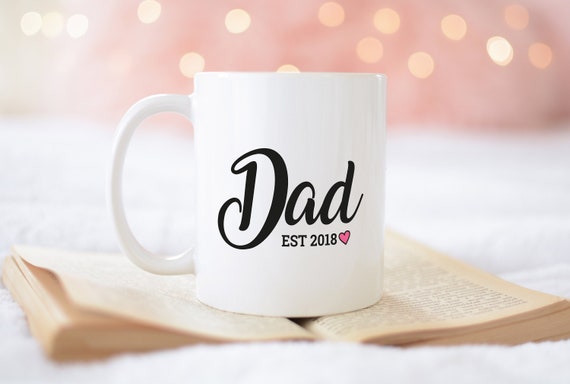 dad est 2018 mug