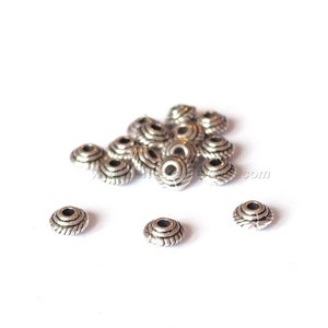 5x3mm - 10 or 100 Tibetan Style Bead Spacers