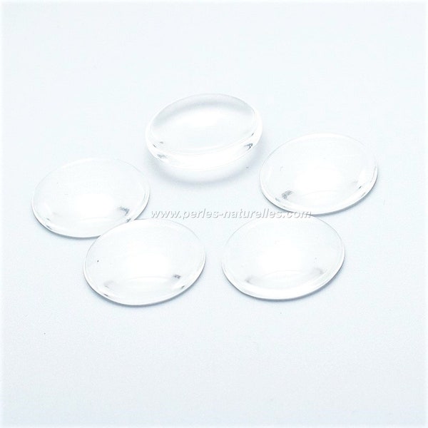 10/12/14/16/18/20/25/30mm - 10/100/500 Cabochons Rond en Verre