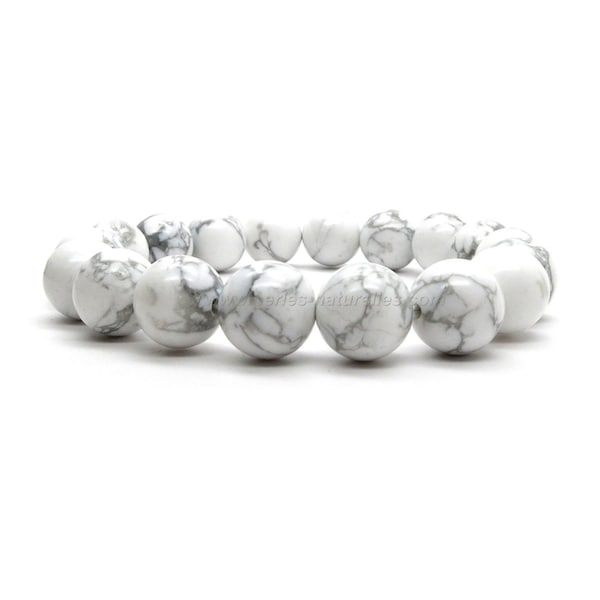 Howlite - 6mm or 8mm - 10 or 100 Beads