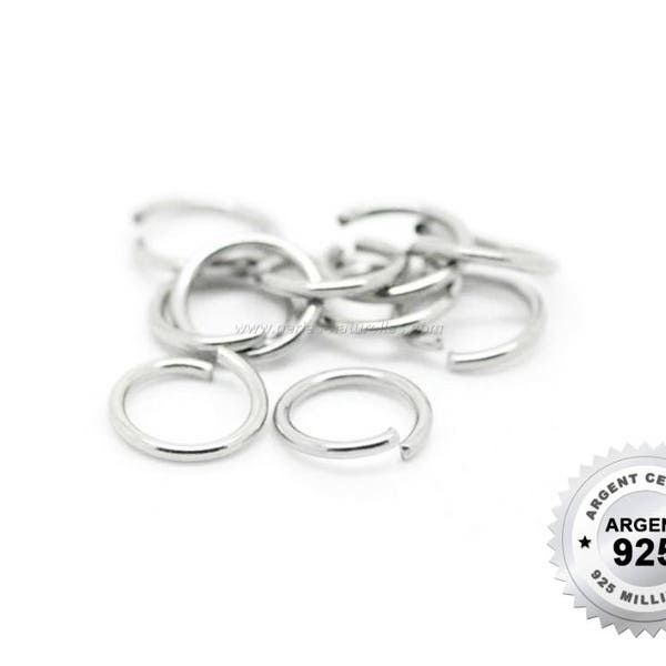 925er Silber – 3/4/5/7/10 mm – 1 oder 10 Silberringe