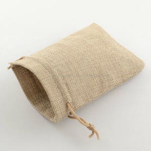 Sacchetti di iuta - 9,5x13 cm o 13x18 cm - 1/10/100 a scelta