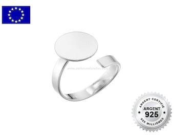 925 Silver - 12mm - 1 or 10 Rings with 12mm base