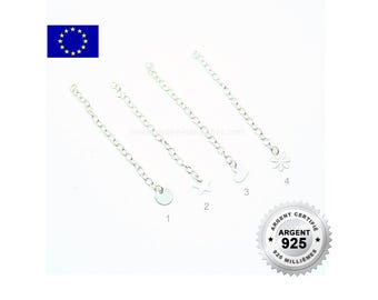 925 Silver - 1 or 10 Extender Chain