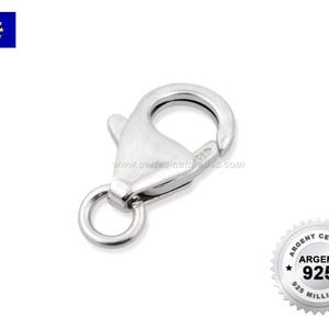 925 Silver - 7/8/9/11mm - 1 or 10 Lobster Clasp