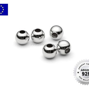 925 Silver - 2/3/4/5/6/8/10mm - 10 or 100 Beads