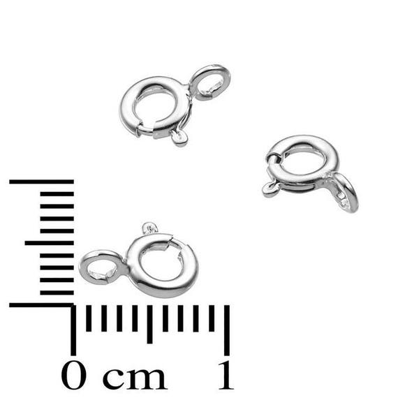 567mm 925 Silver 1 or 10  Springing Clasp