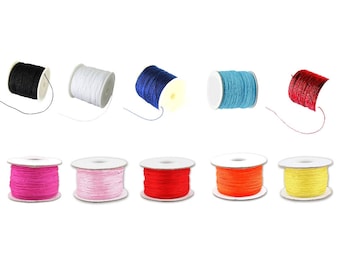 1mm - Choose Color - 1m or 10m Nylon Thread