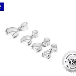 Prata de lei 925 - 8/10/14/16 mm - 1 ou 10 argolas de prata de lei 925