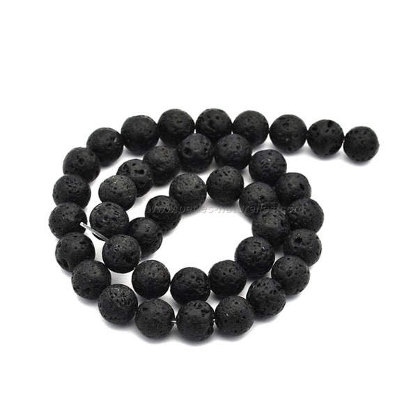 Lava - 6/8/10mm - 10, 100 or 1000 Beads