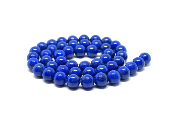Lapis-lazuli brins de perles naturels ronde bleu 4//6//8mm