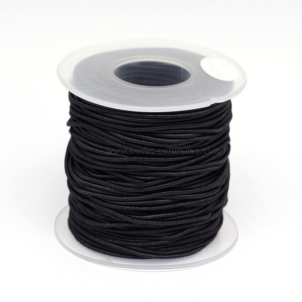 10m Hilo Elastico 1mm - Negro