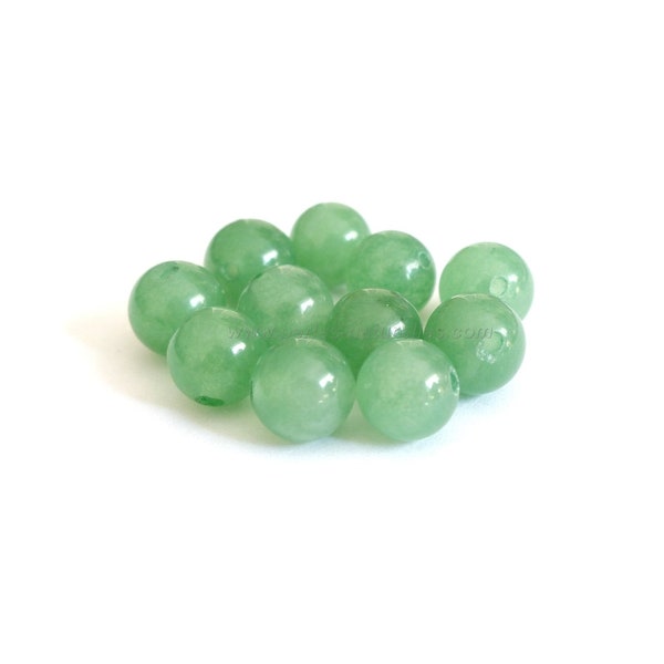 Aventurine - 4/6/8/10mm - 10, 100 ou 1000 perles au choix - Perles Gemmes Semi-Précieuses