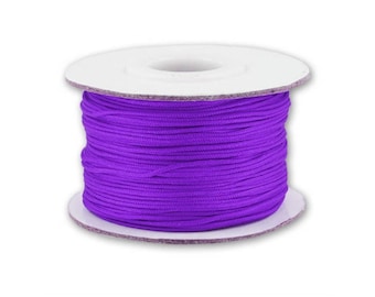 Bobine 0.5mm ou 0.8mm - Violet - Fil Nylon Tressé