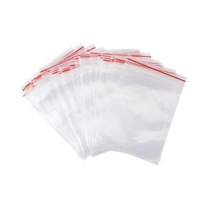 10x15cm - 100 ou 1000 Pochettes Zip