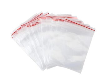 10x15cm - 100 ou 1000 Pochettes Zip