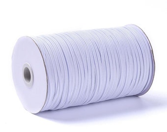 3, 5 or mm - Flat Braided Elastic Cord - Discount Price