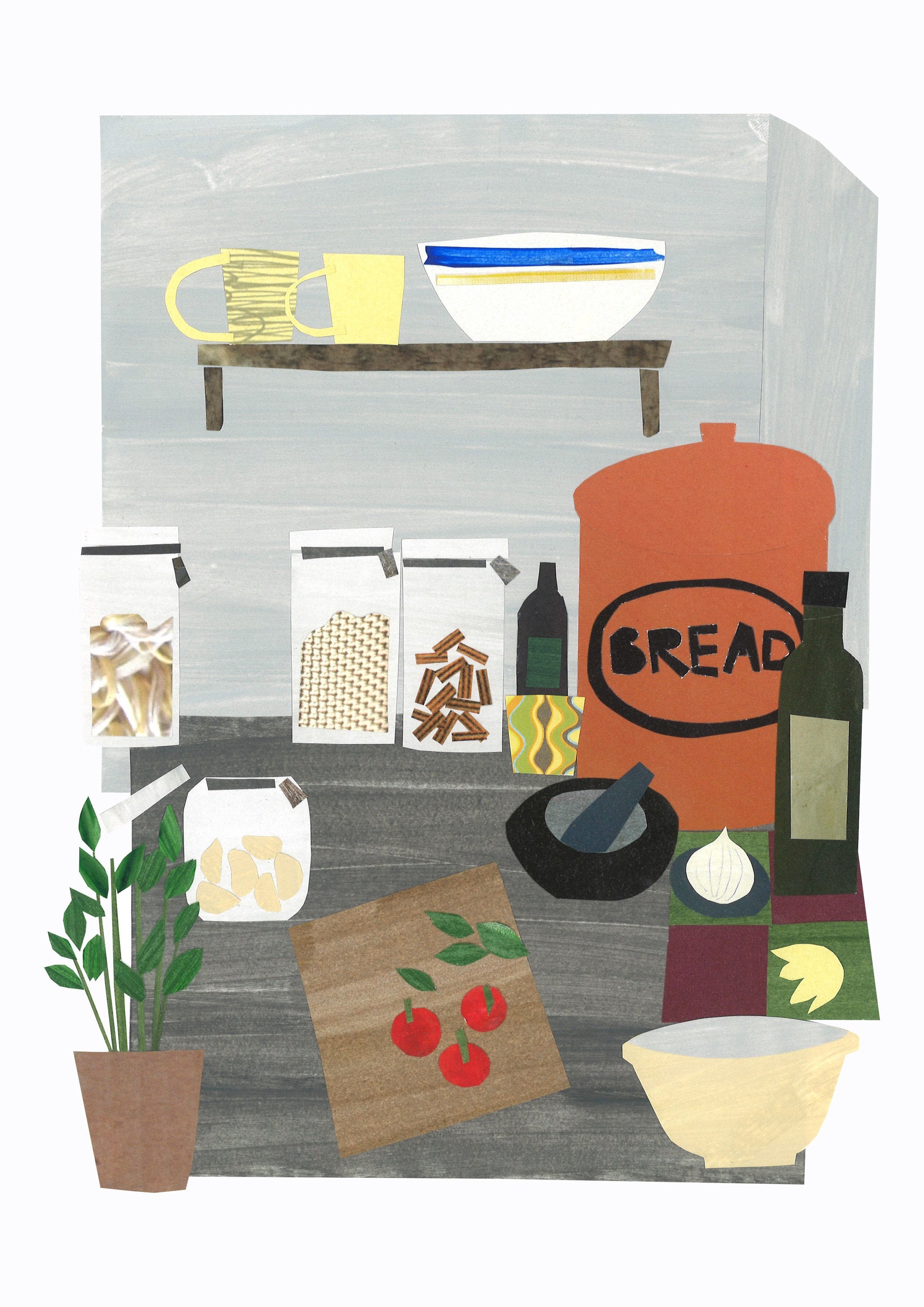 Arte de la pared de la cocina decoración de la pared de la | Etsy