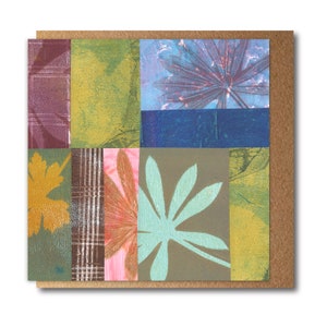 Karte für Mama, Grußkarte, Dankeskarte, Geburtstagskarte, Blumenkarte, handgemachte Karte, Grußkarte, leere Karte, Kunstkarte, Karte für Sie