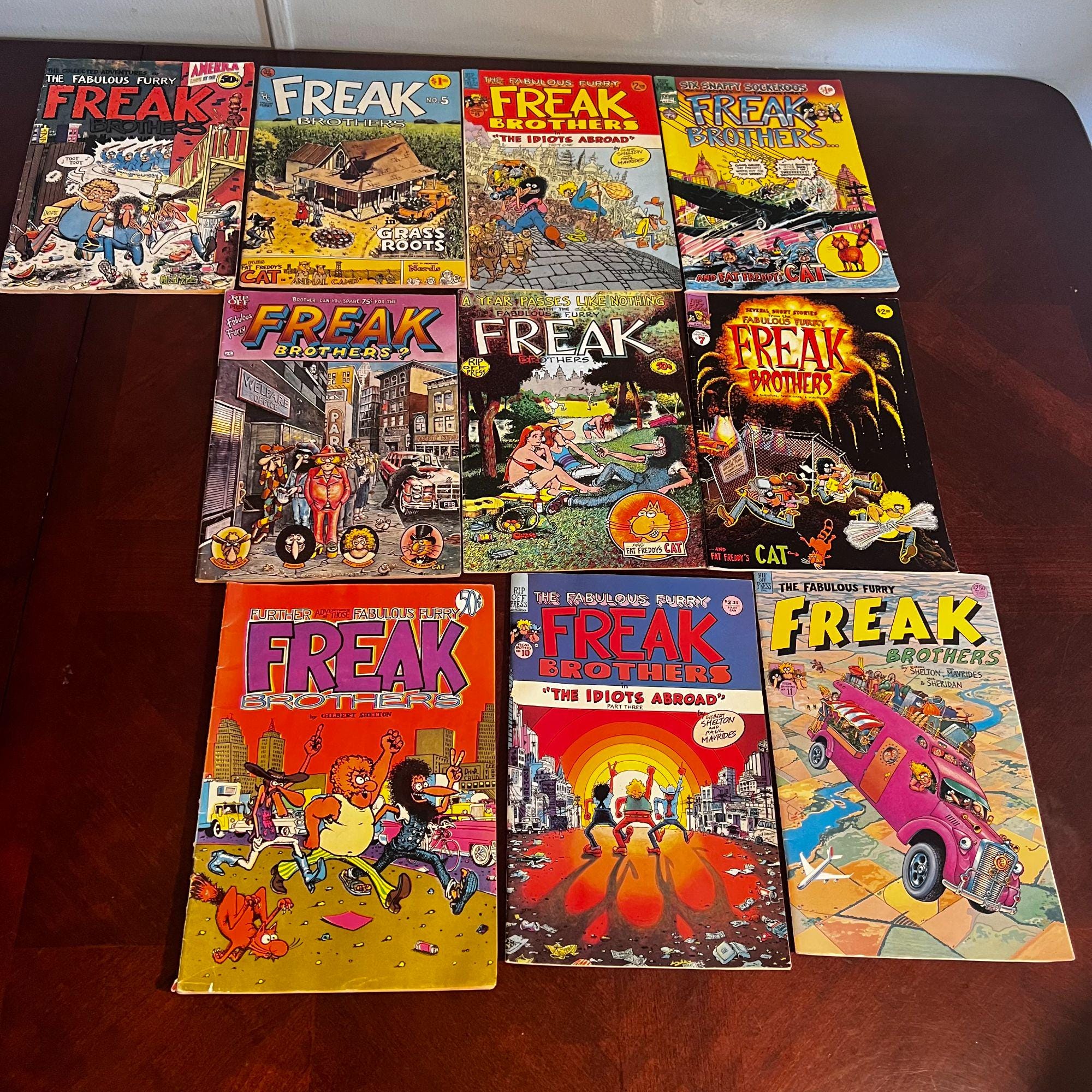 The Freak Brothers - Etsy
