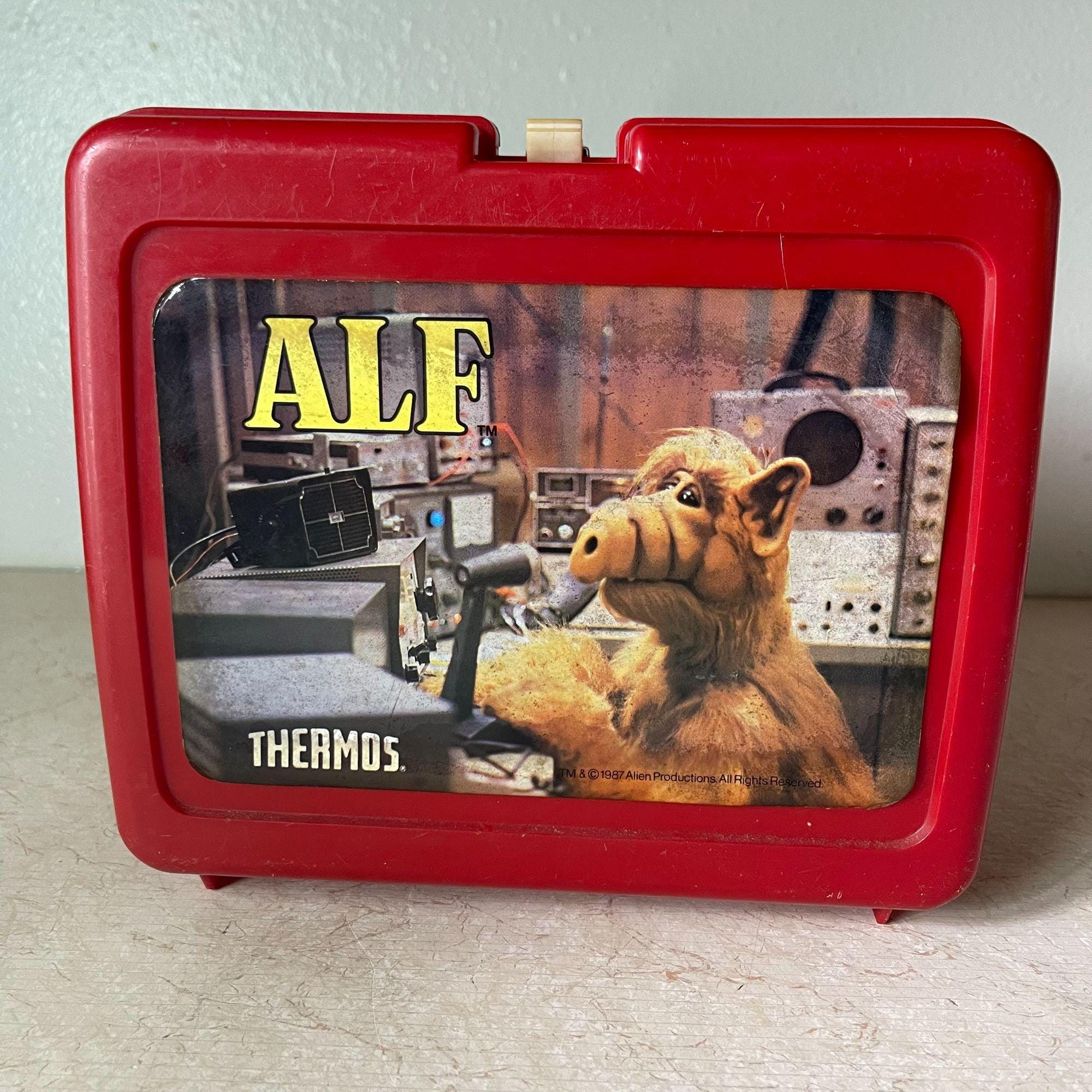 80's アルフ ALF ランチボックス ビンテージ THERMOS アメトイ 🇺🇸アメリカ買付 80年代 アルフのランチボックス こんなの持っ