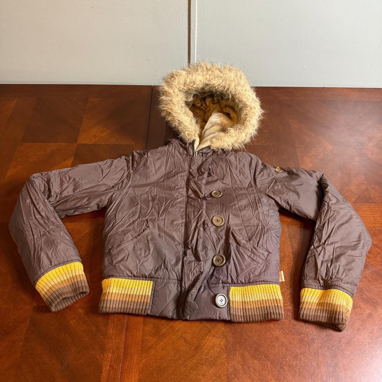 Y2k Hollister Fur Hood Jacket - Etsy