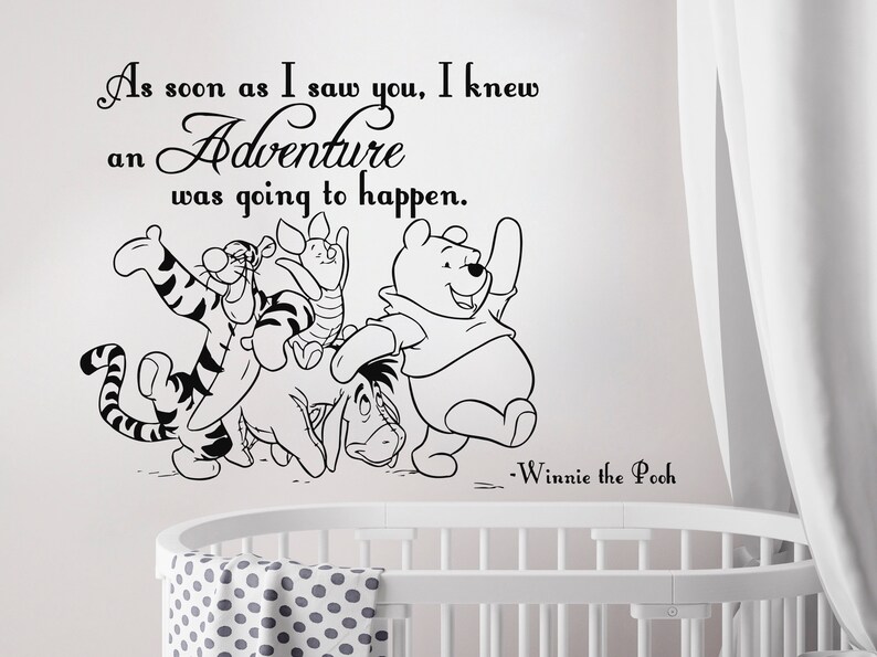 Winnie The Pooh Quotes Wall Stickers Shila Stories