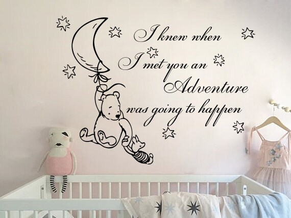 winnie the pooh stickers for nursery
