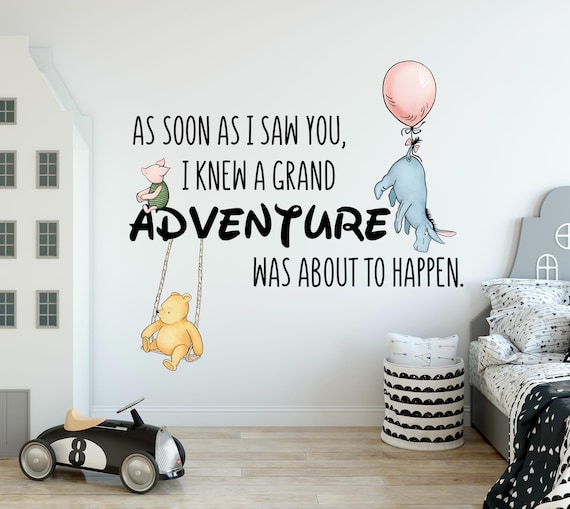 Gabby Dollhouse Poster Winnie The Pooh A4 Con Citazione - Stampa - Foto 8