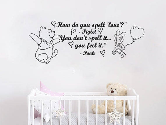 winnie the pooh wall quotes
