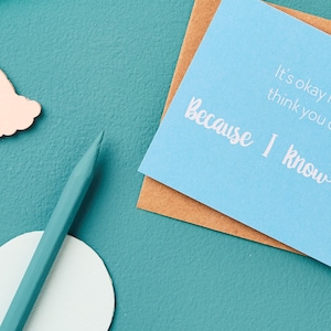 Ich weiß, dass du kannst - Karten der Ermutigung 8er-Set – Postkarten – Notelets – Note Cards – Good Luck Cards - Geschenke für Schüler - Lehrerwünsche