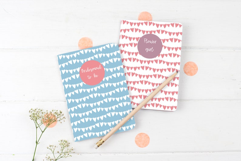 Bridesmaid Notebook Gift Bridesmaid Planner Wedding Planning Notebook Bridesmaid Gift image 5